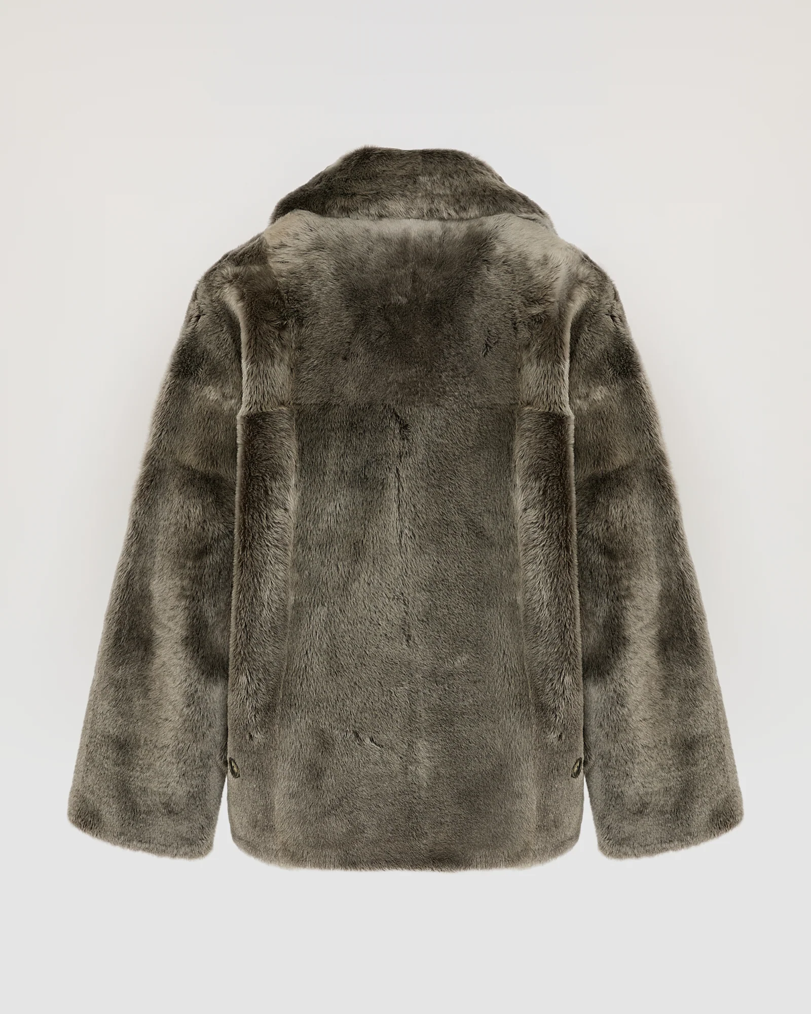 Shearling pea jacket - Image 6