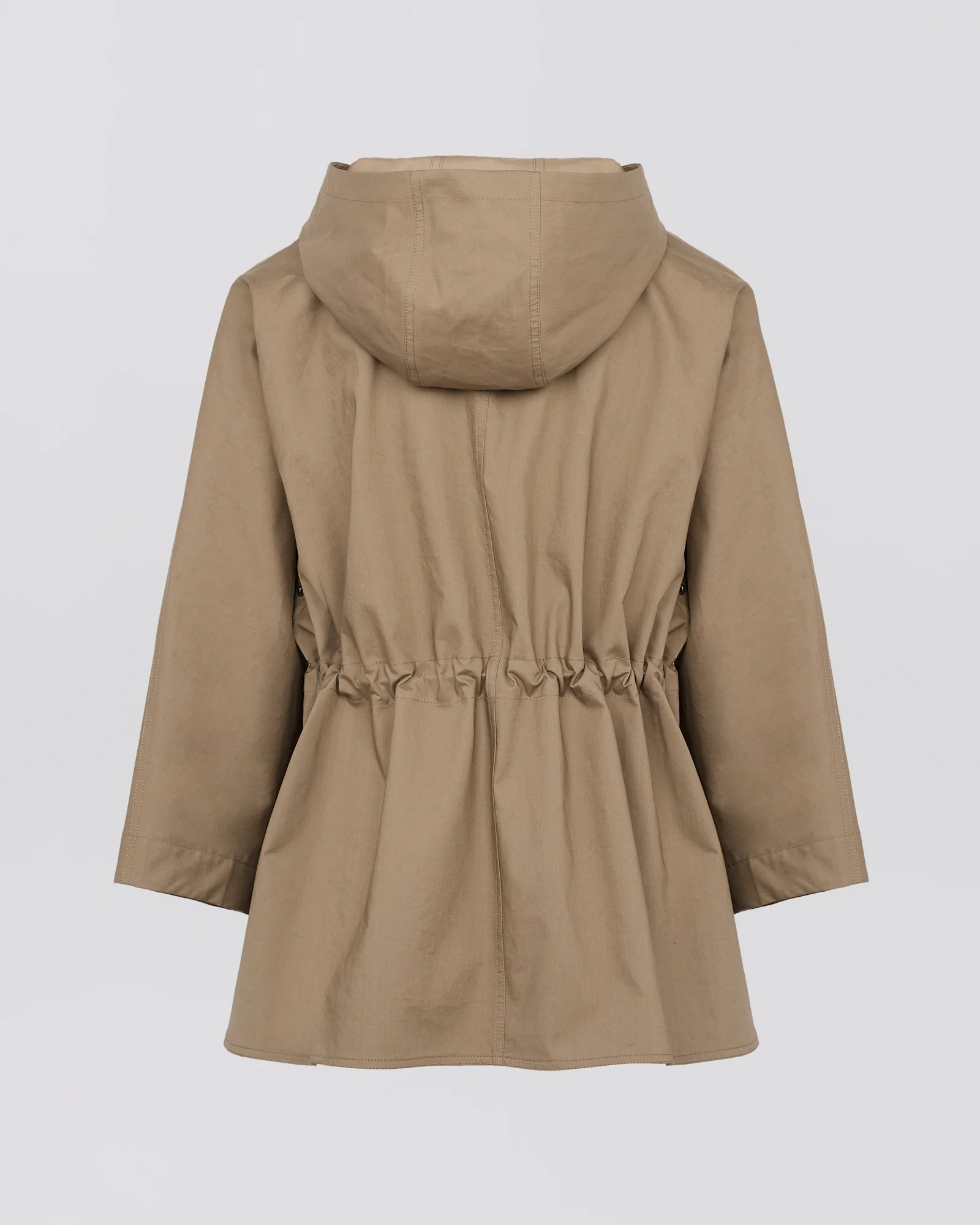 Short double-sided cotton cape - Image 5