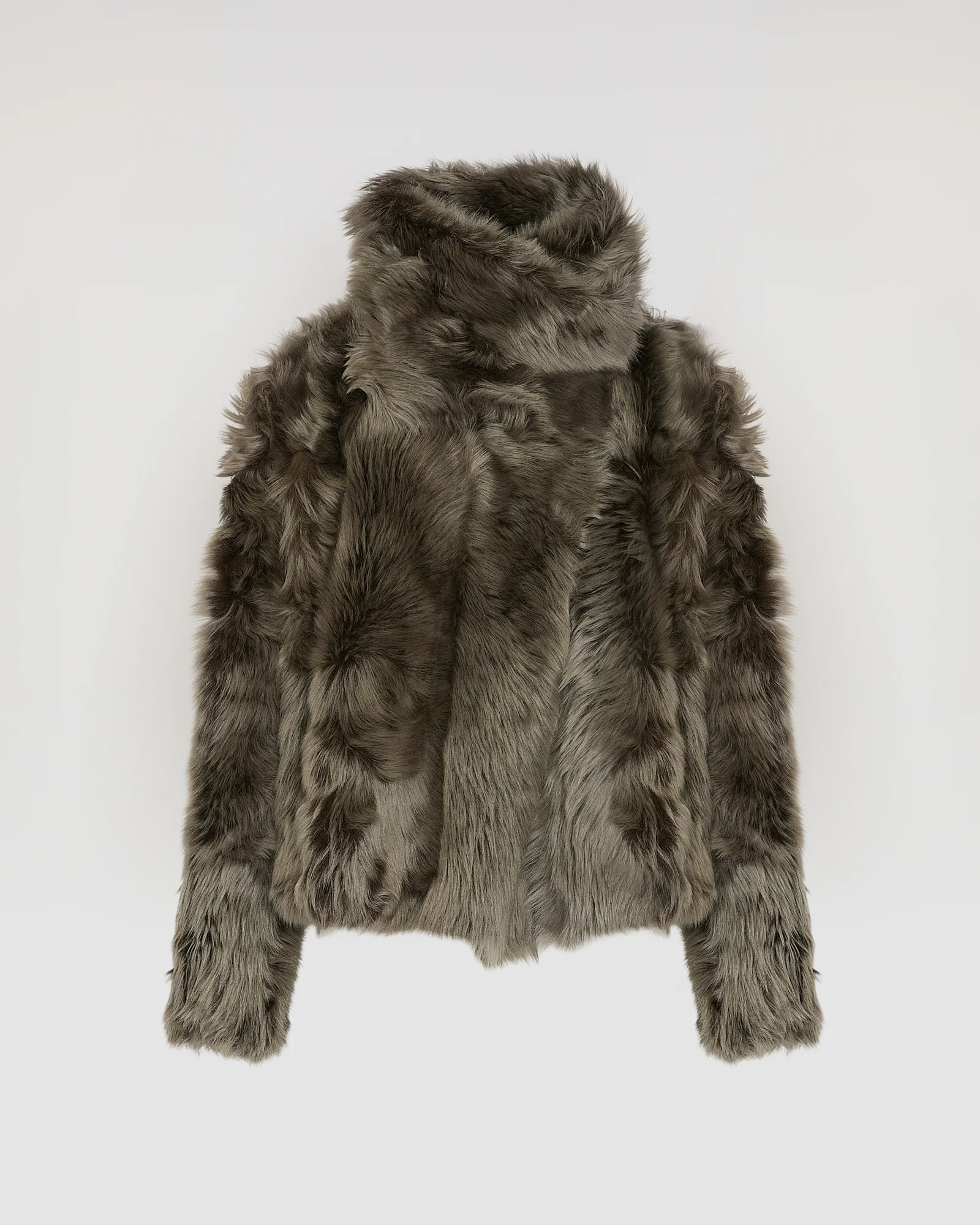 Short jacket in Toscana lambskin - Image 6