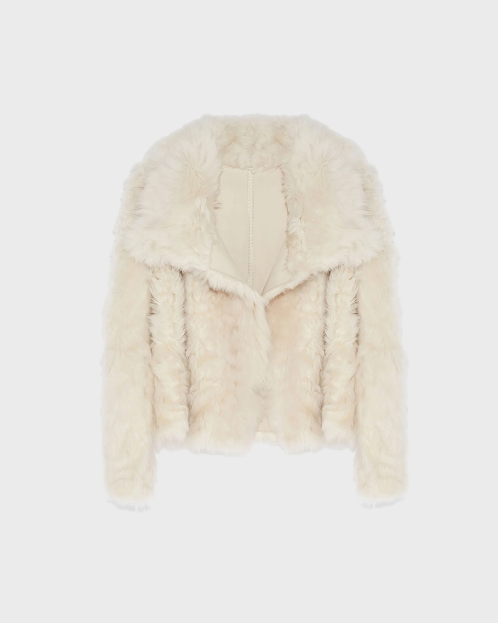 Short jacket in Toscana lambskin - Image 6