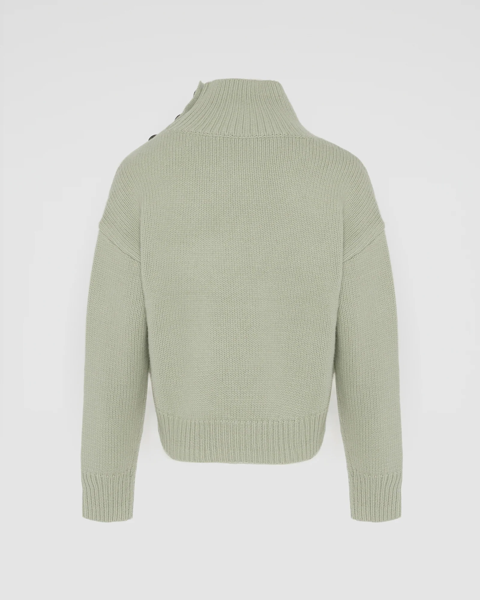 Short oversized knitted jumper - Image 6