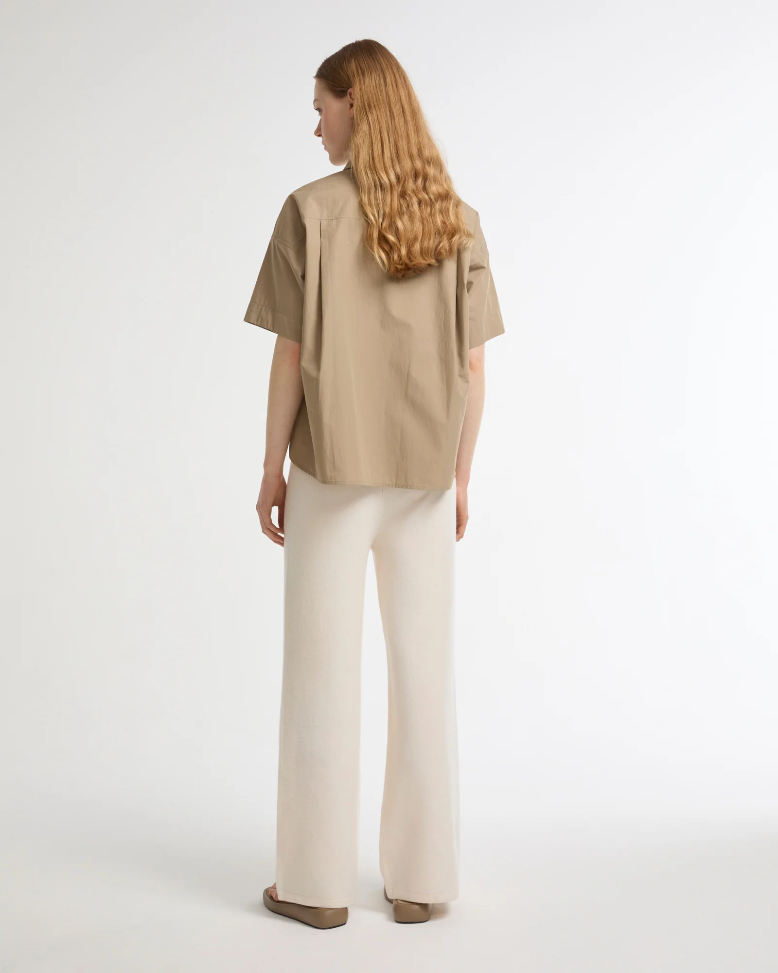 Short sleeve poplin shirt - Image 2