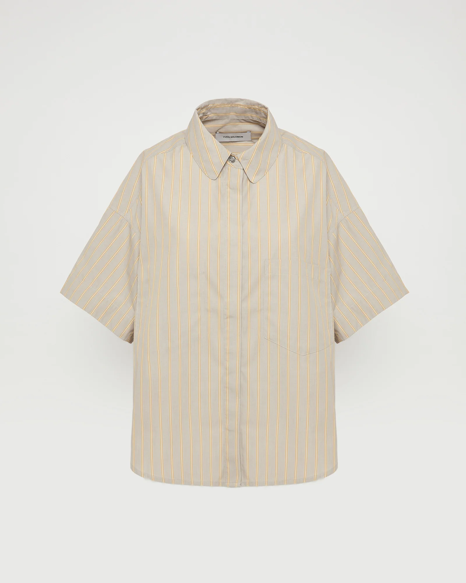 Short sleeve poplin shirt - Image 4