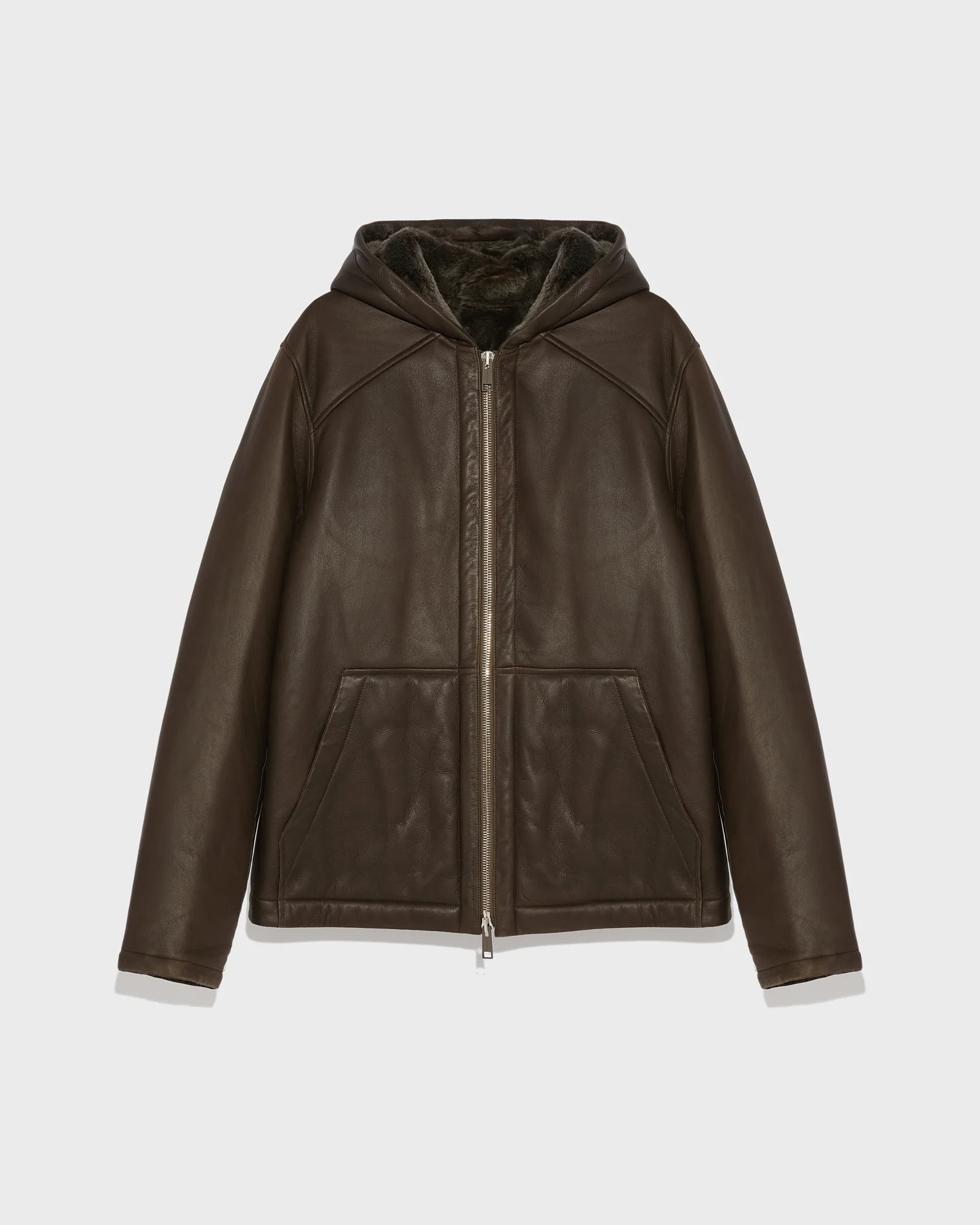 Silky shearling hoodie - Image 5