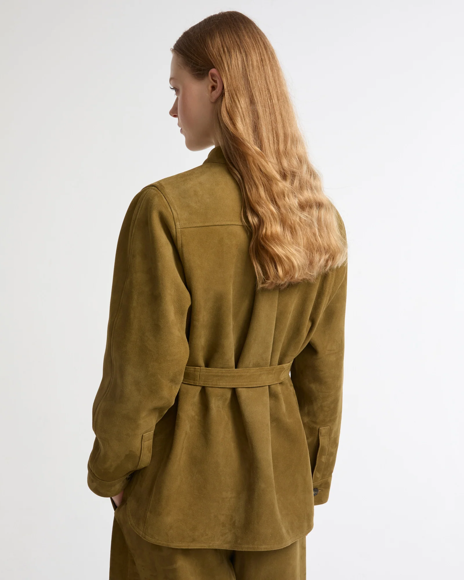 Suede calfskin safari jacket - Image 5