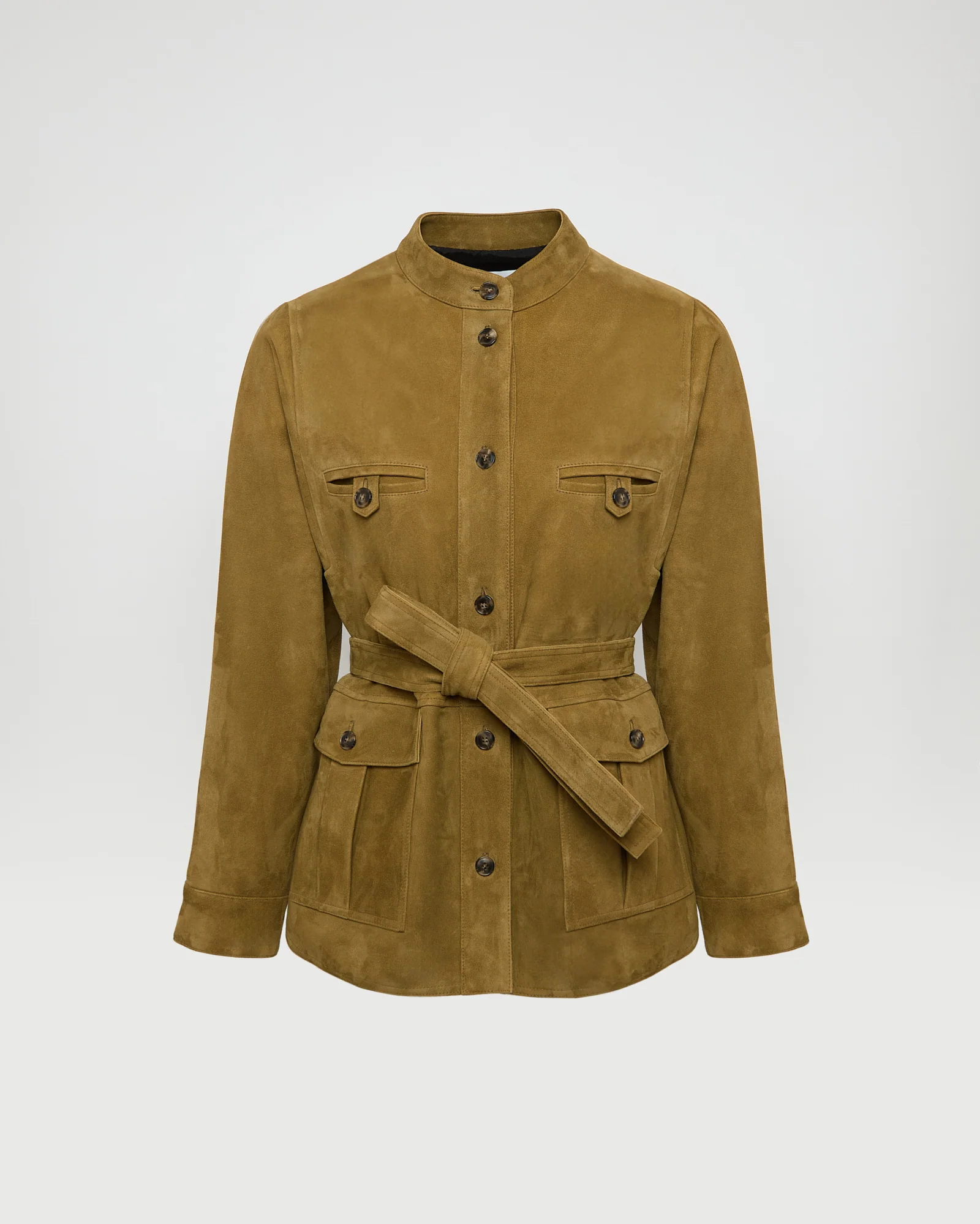 Suede calfskin safari jacket - Image 6
