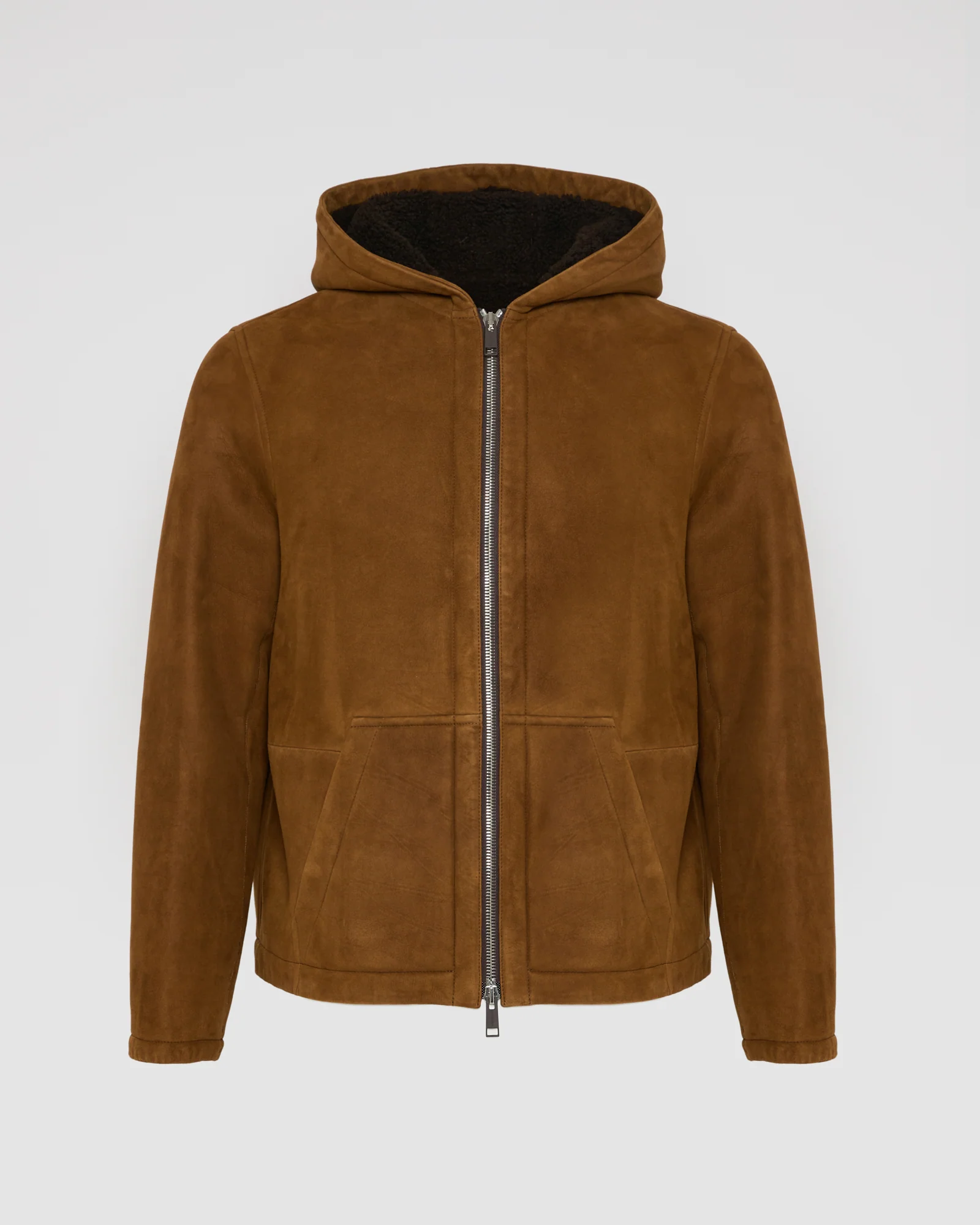 Suede lambskin shearling jacket - Image 5