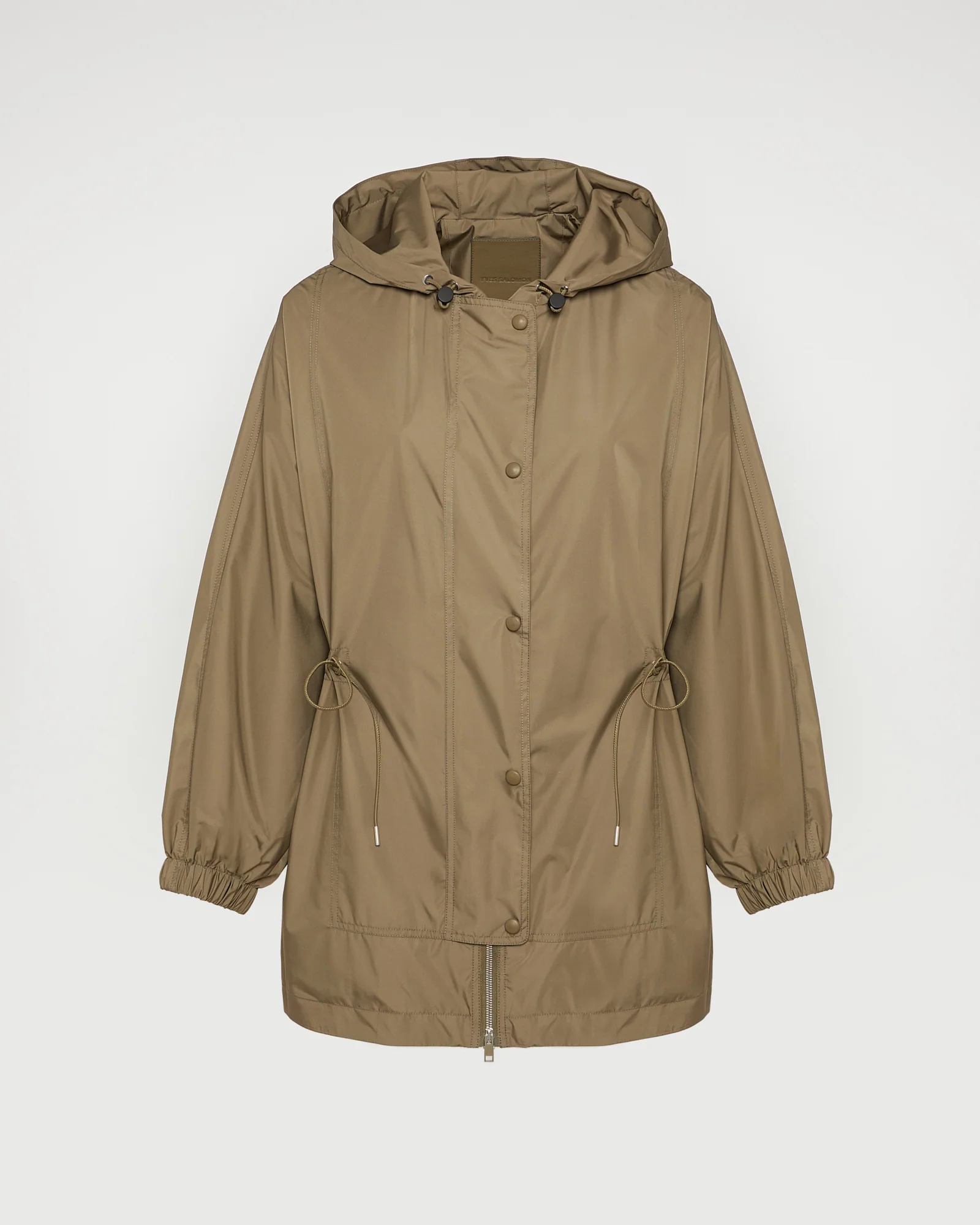 Waterproof technical fabric cape parka - Image 5