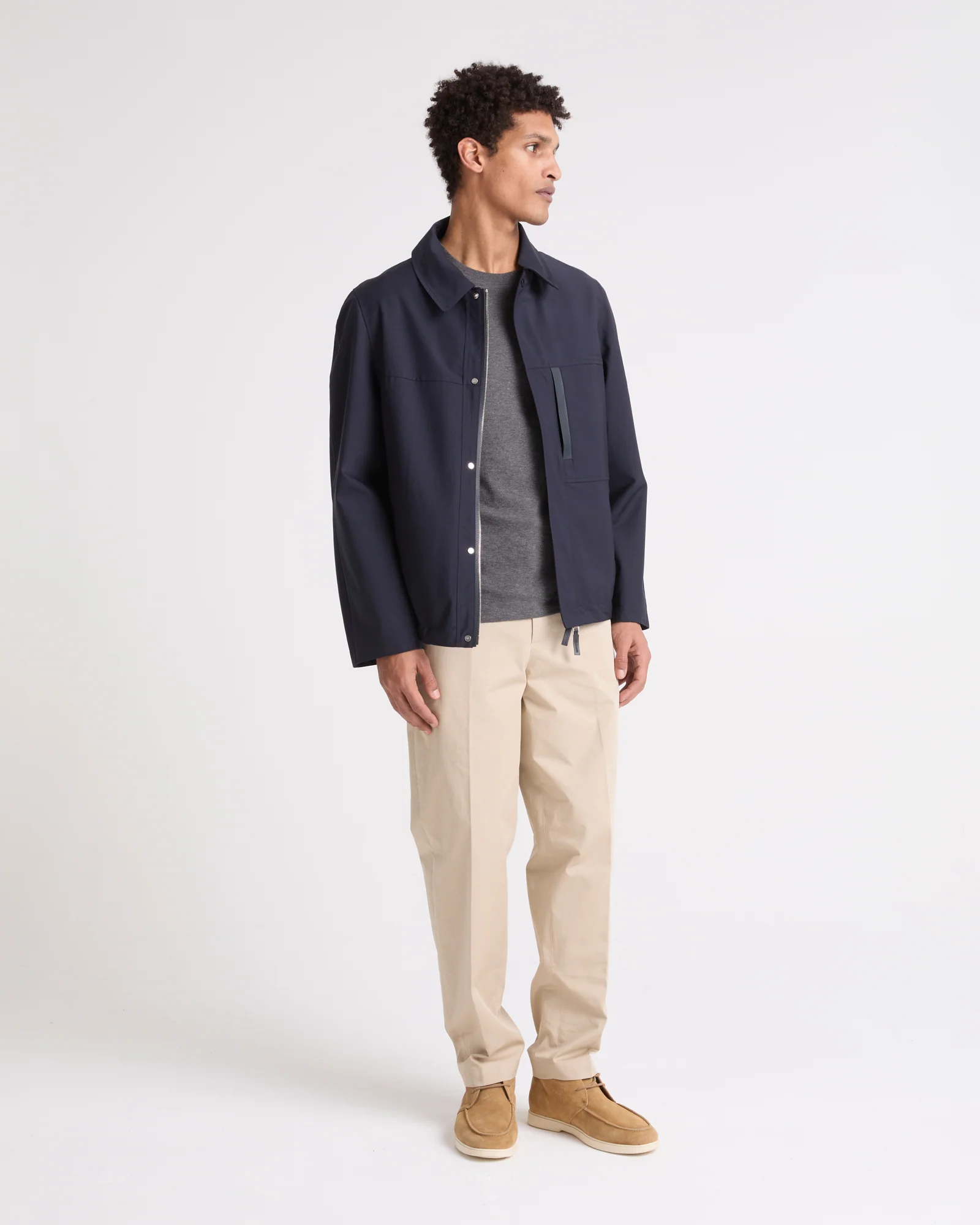 Waterproof wool-blend jacket - Image 2