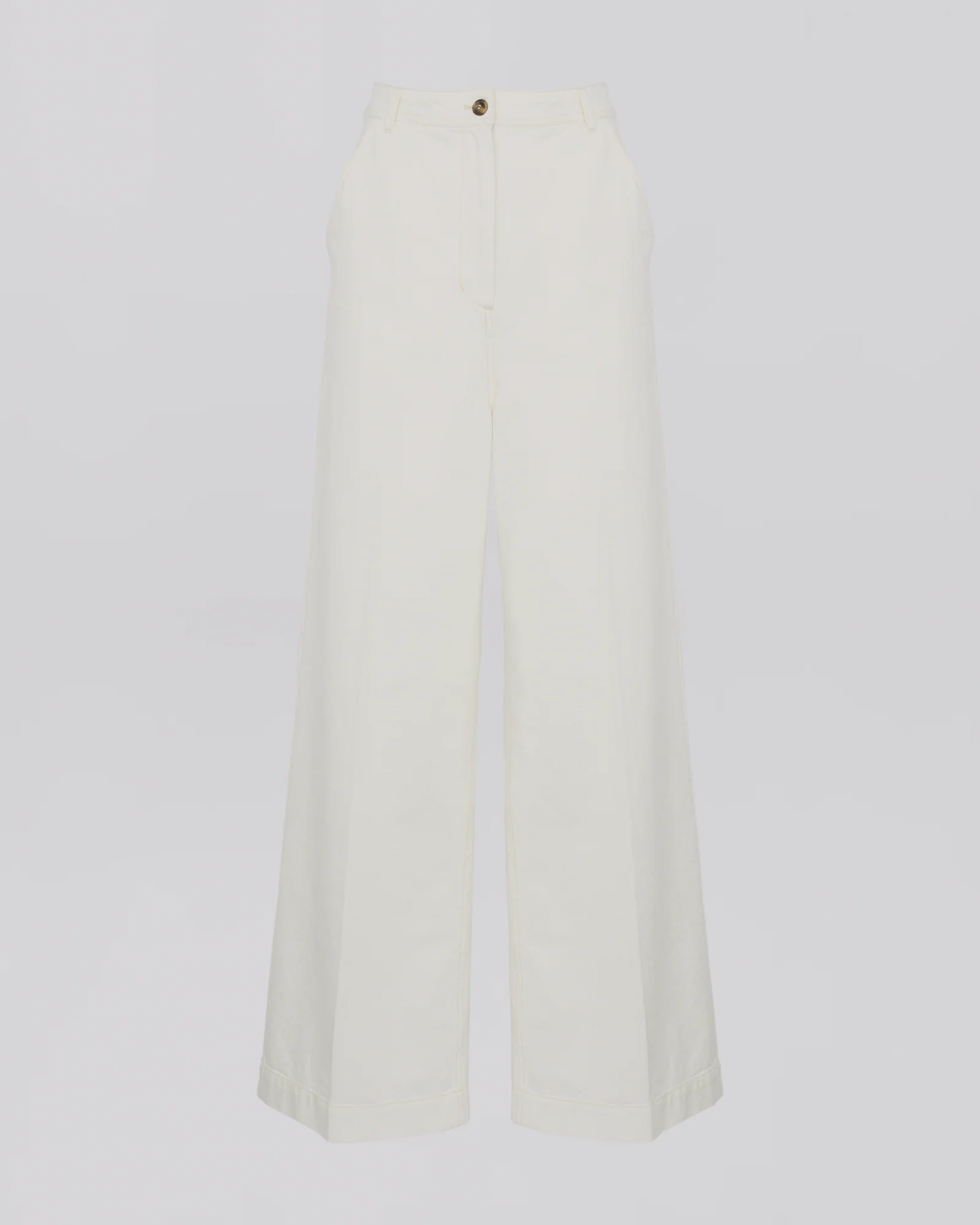 Wide-leg denim trousers - Image 4
