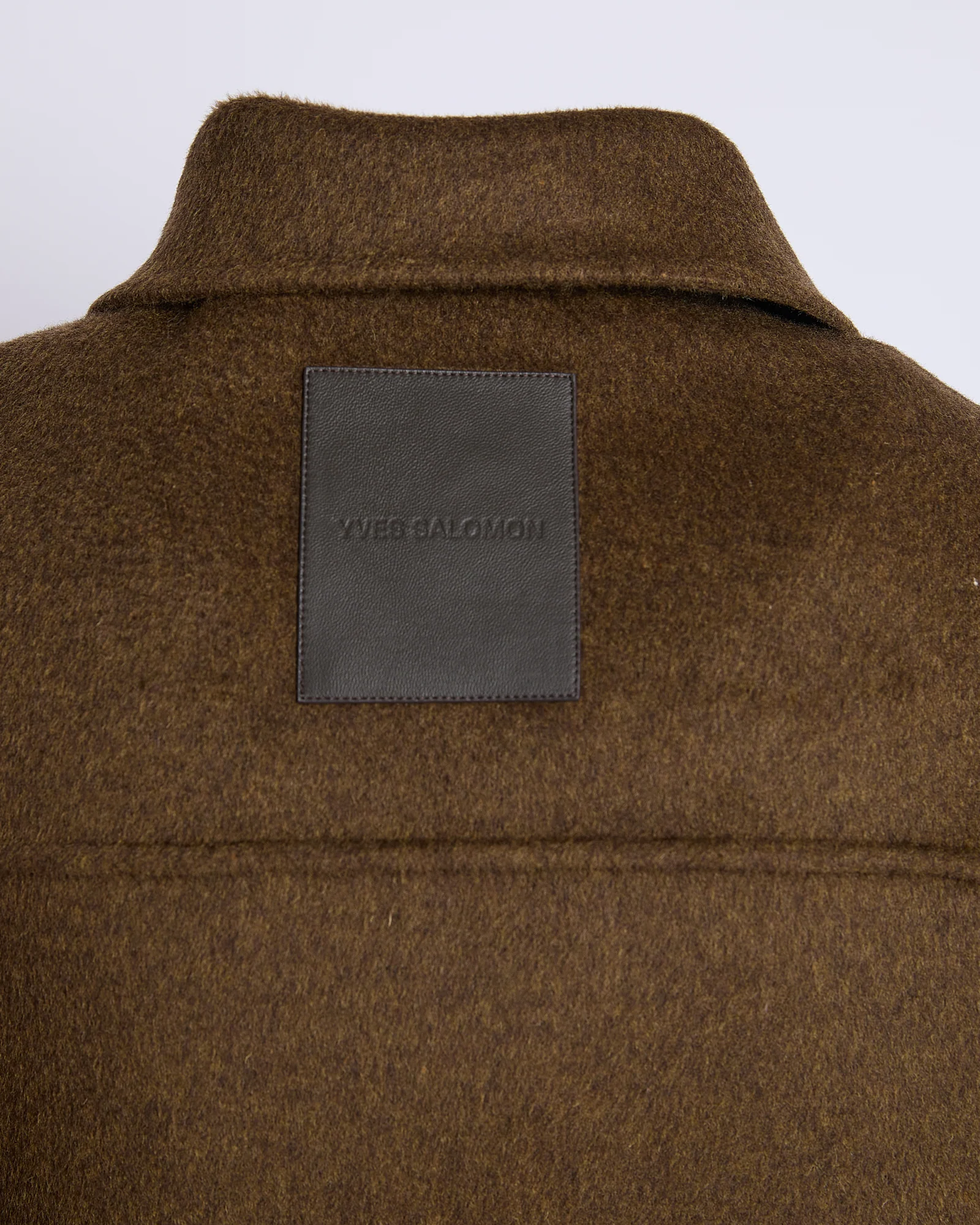 Workwear jacket in double-sided wool-cashmere fabric - Image 7